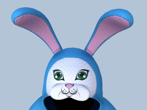 kigurumi bunny Modello 3D