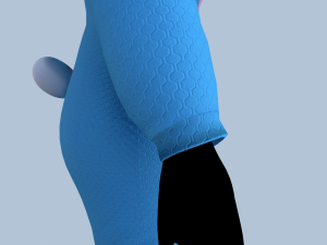 kigurumi bunny Modello 3D