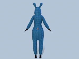 kigurumi bunny 3D Model