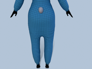 kigurumi bunny Modello 3D