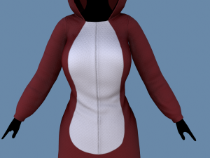 kigurumi bunny 2 3D Model