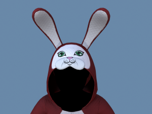 kigurumi bunny 2 3D Model