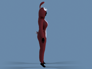 kigurumi bunny 2 3D Model