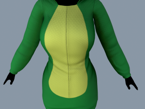 kigurumi bunny 3 Modelo 3D