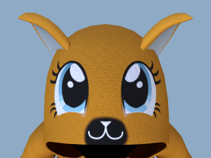 kigurumi cat Modèle 3D