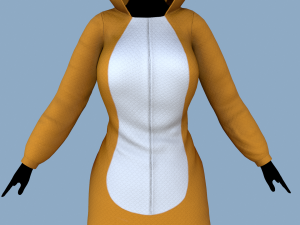 kigurumi cat Modèle 3D