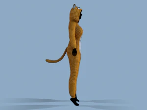 kigurumi cat 3D Model