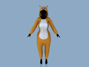 kigurumi cat 3D Model