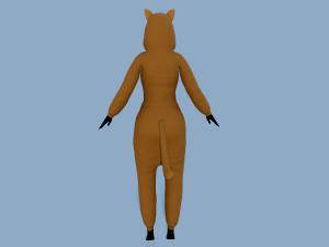 kigurumi cat Modèle 3D