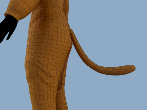 kigurumi cat Modèle 3D