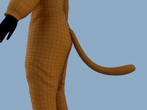 kigurumi cat 3D Model