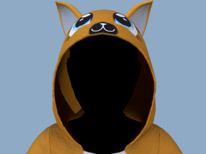 kigurumi cat Modèle 3D
