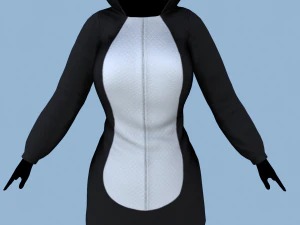 kigurumi cat 2 3D Model