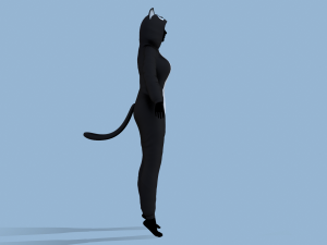 kigurumi cat 2 Modelo 3D
