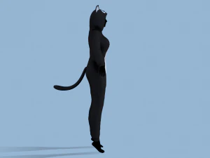 kigurumi cat 2 3D Model