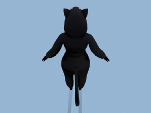kigurumi cat 2 Modelo 3D