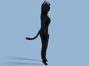 kigurumi cat 2 Modelo 3D