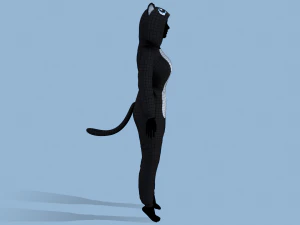kigurumi cat 2 3D Model
