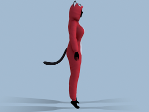 kigurumi cat 3 3D 모델