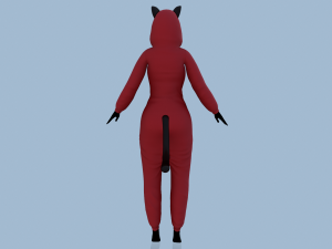 kigurumi cat 3 3D 모델