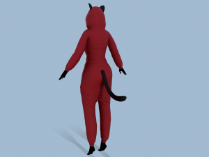 kigurumi cat 3 3D 모델