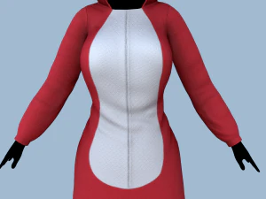 kigurumi cat 3 3D Model