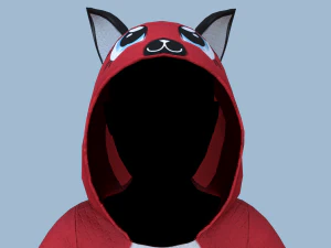 kigurumi cat 3 3D Model