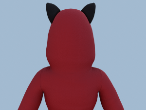 kigurumi cat 3 3D 모델