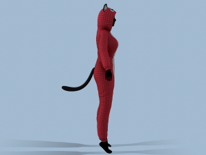 kigurumi cat 3 3D 모델