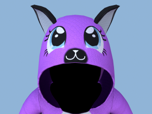kigurumi cat 4 3D 模型
