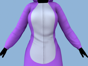 kigurumi cat 4 3D 模型
