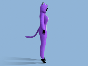kigurumi cat 4 3D 模型