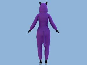 kigurumi cat 4 3D 模型