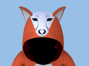 kigurumi fox 3D Model