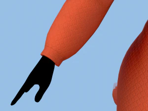 kigurumi fox 3D Model