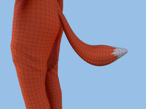 kigurumi fox 3D Model