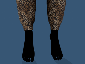 kigurumi leopard 3D Model