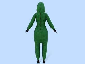kigurumi dragon Modelo 3D