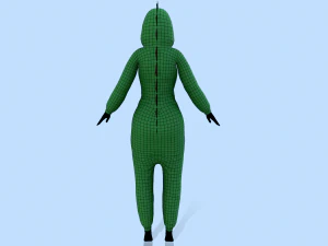 kigurumi dragon 3D Model