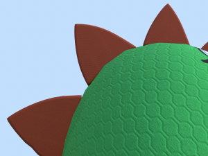 kigurumi dragon Modelo 3D