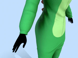kigurumi dragon 3D Model