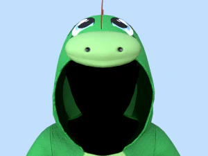 kigurumi dragon 3D Model