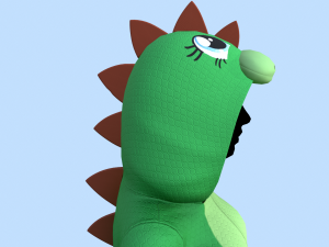 kigurumi dragon Modelo 3D