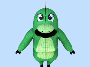 kigurumi dragon Modelo 3D
