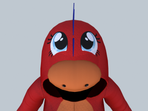kigurumi dragon 2 Modelo 3D