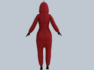 kigurumi dragon 2 Modelo 3D