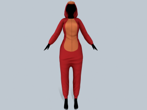 kigurumi dragon 2 Modelo 3D