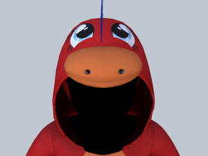 kigurumi dragon 2 Modelo 3D