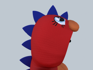 kigurumi dragon 2 Modelo 3D