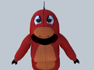 kigurumi dragon 2 Modelo 3D